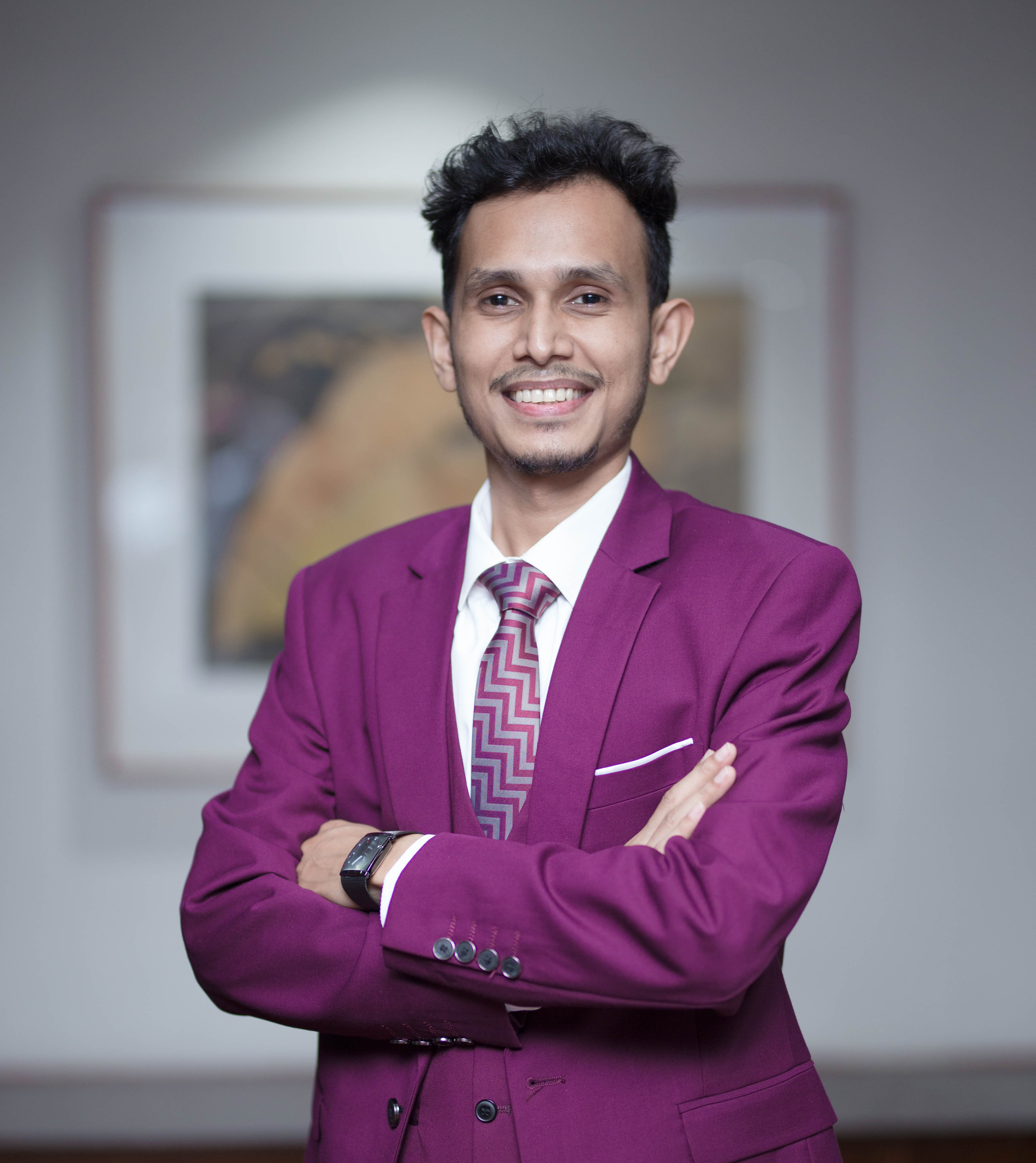 Portrait of Arif Hasan Apu